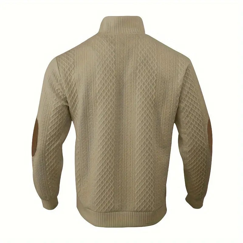 Steve™ | Men's ribbed button jumper