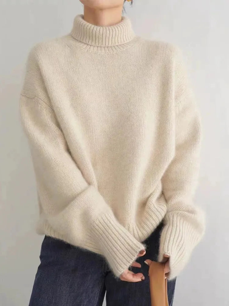 Juliette | Cashmere turtleneck sweater