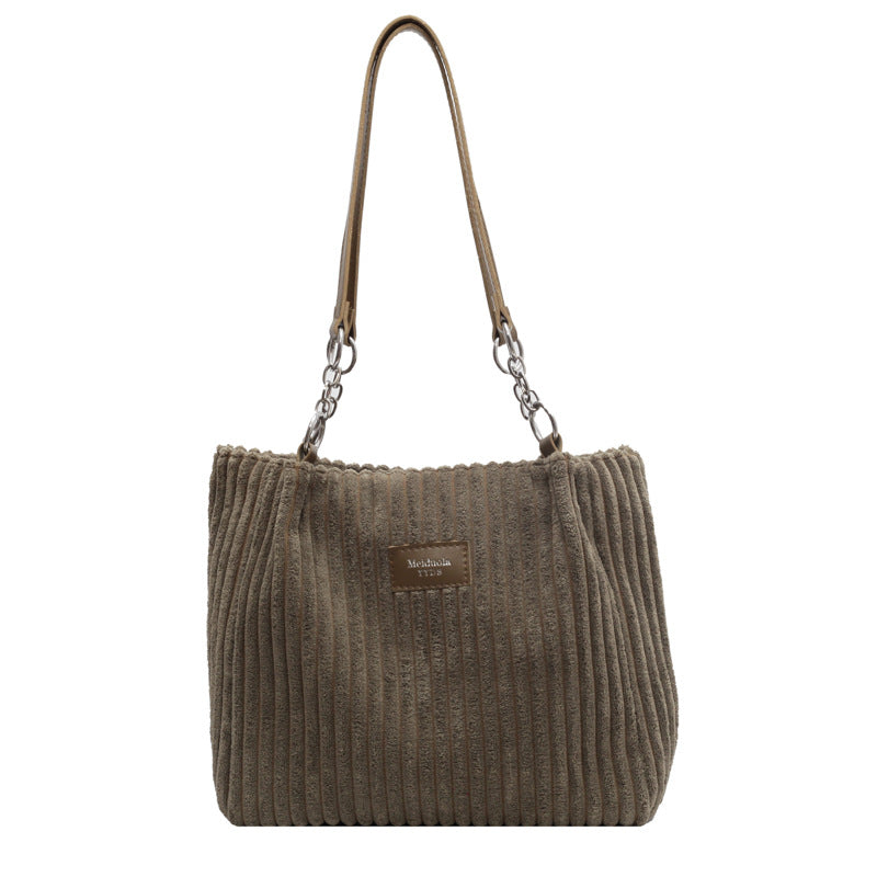 Amara™ - Corduroy Handbag