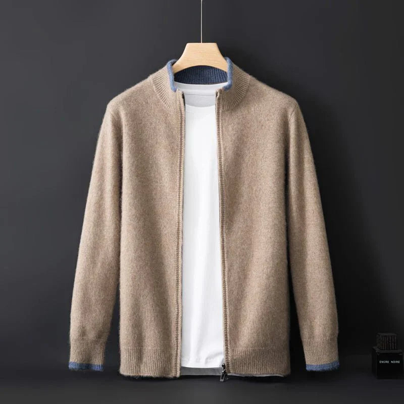 Cashmere Zip Jacket