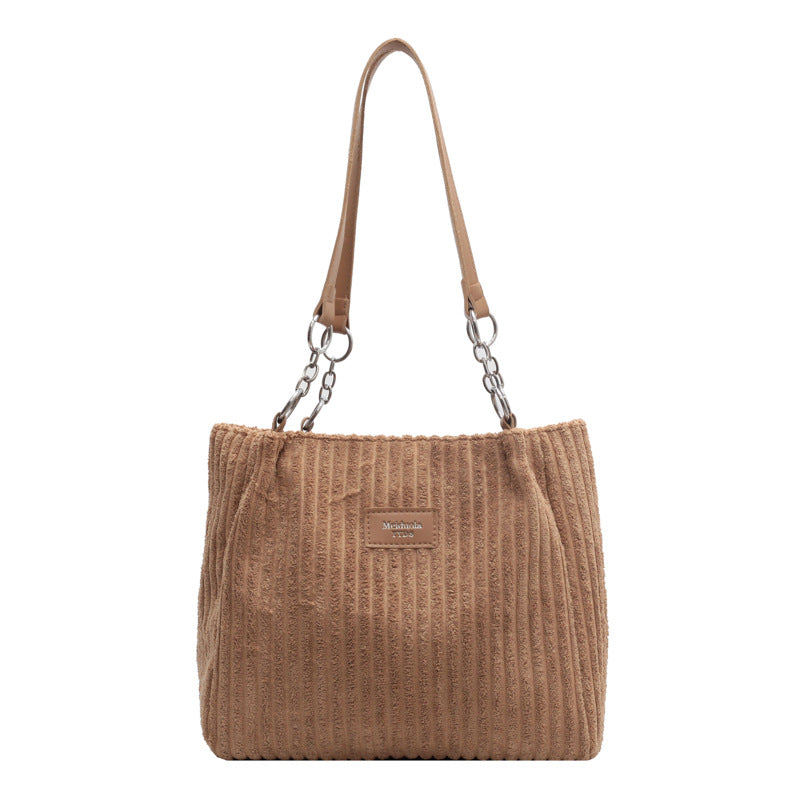 Amara™ - Corduroy Handbag