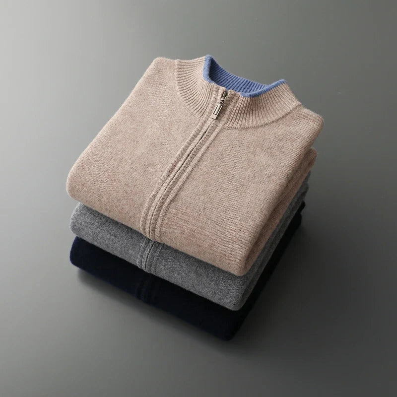 Cashmere Zip Jacket