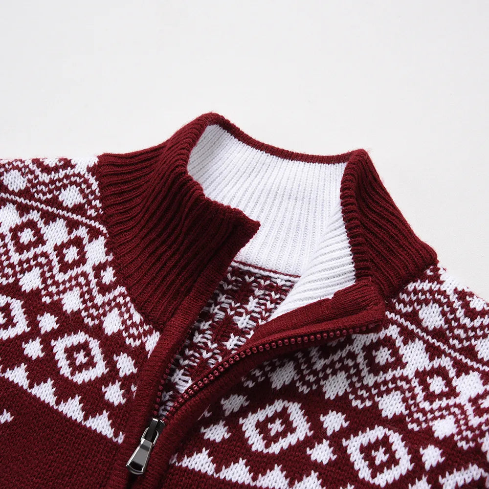 Angelo | Men's Knit Jacket | Warm