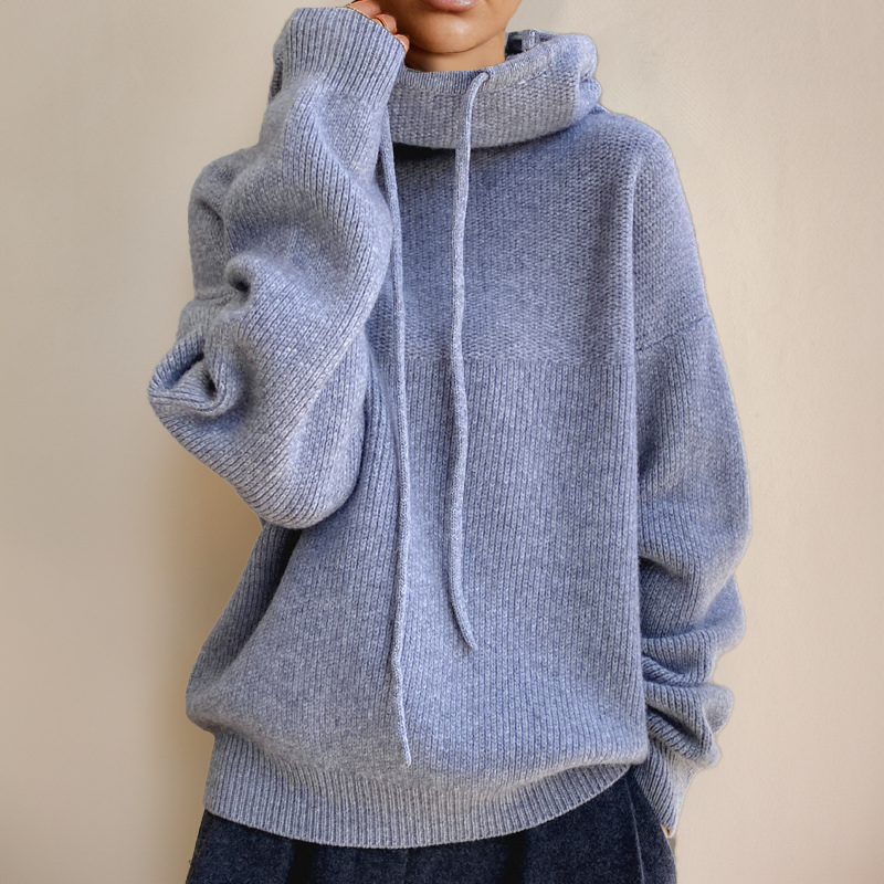 Elaina Cozy Knit Hoodie