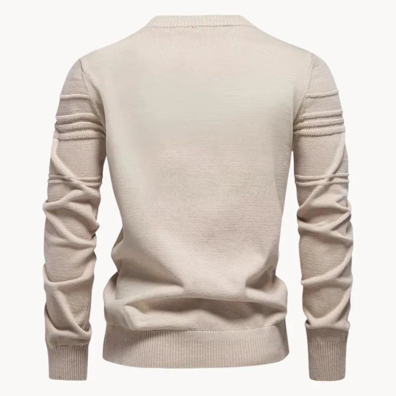 Eliano - Classic Knit Crew Pullover