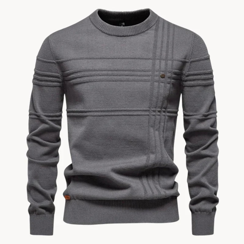 Eliano - Classic Knit Crew Pullover