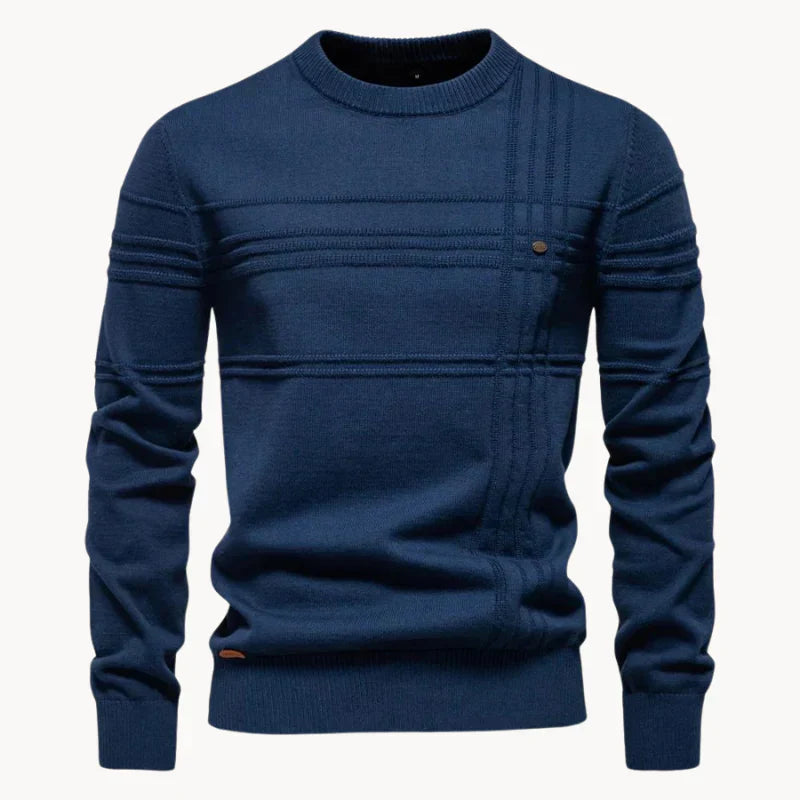 Eliano - Classic Knit Crew Pullover