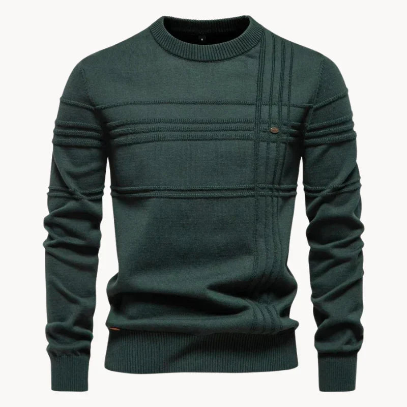 Eliano - Classic Knit Crew Pullover