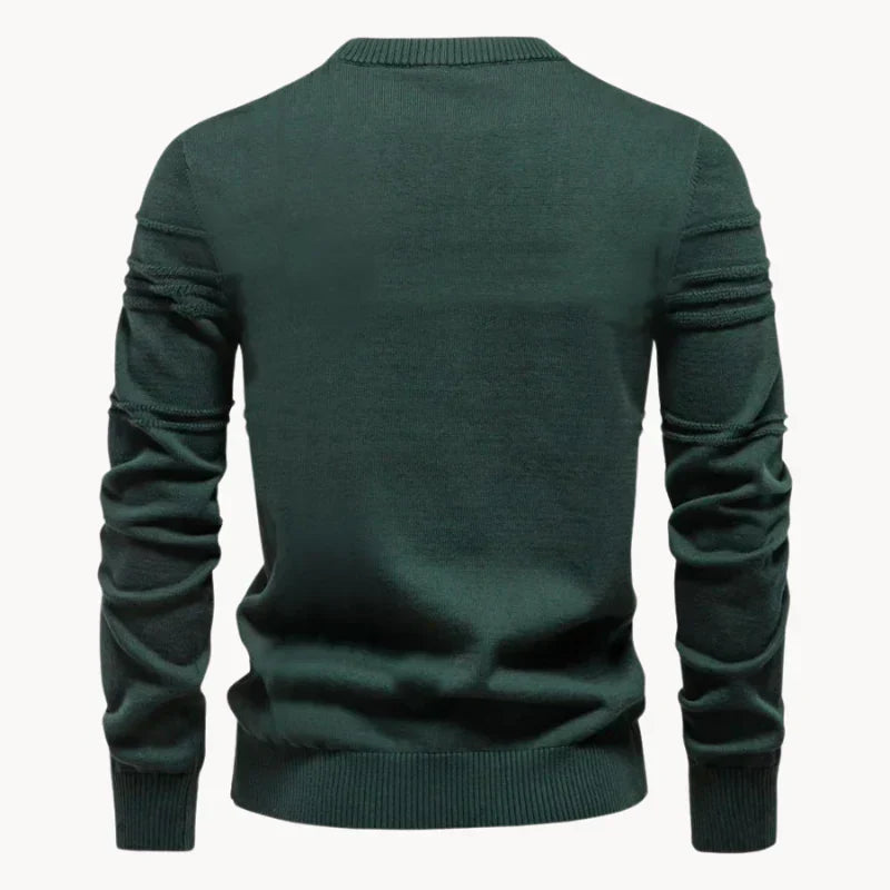 Eliano - Classic Knit Crew Pullover