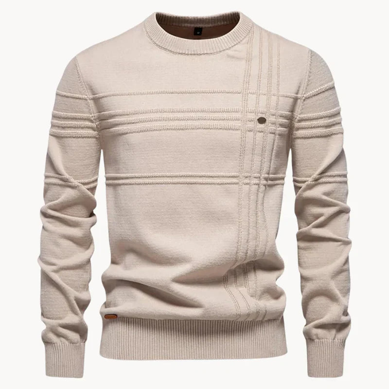 Eliano - Classic Knit Crew Pullover